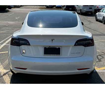 2022 Tesla Model 3 Long Range Dual Motor All-Wheel Drive is a White 2022 Tesla Model 3 Long Range Sedan in Milford MA