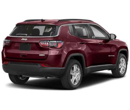 2022 Jeep Compass Latitude 4x4 is a Red 2022 Jeep Compass Latitude SUV in Bartlett IL