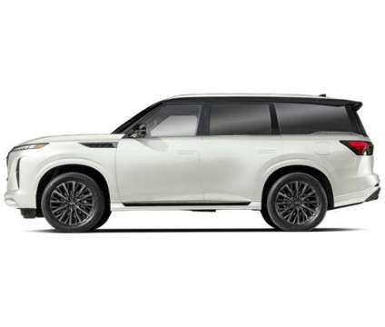 2025 Infiniti QX80 AUTOGRAPH AWD is a Black, White 2025 Infiniti QX80 SUV in Massapequa NY