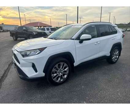 2020 Toyota RAV4 XLE Premium is a White 2020 Toyota RAV4 XLE SUV in Dubuque IA