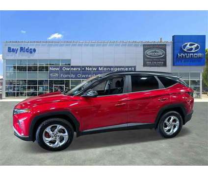 2022 Hyundai Tucson SEL is a Red 2022 Hyundai Tucson SUV in Brooklyn NY