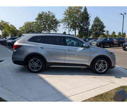 2017 Hyundai Santa Fe Limited Ultimate is a Blue 2017 Hyundai Santa Fe Limited SUV in Algonquin IL