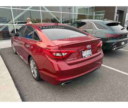 2016 Hyundai Sonata Sport is a Red 2016 Hyundai Sonata Sport Sedan in Ogden UT