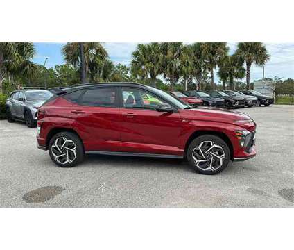 2024 Hyundai Kona N Line is a Black, Red 2024 Hyundai Kona SUV in Vero Beach FL