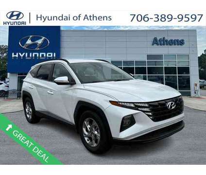 2022 Hyundai Tucson SEL is a White 2022 Hyundai Tucson SUV in Athens GA