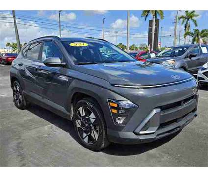 2024 Hyundai Kona SEL is a Grey 2024 Hyundai Kona SEL SUV in Hialeah FL