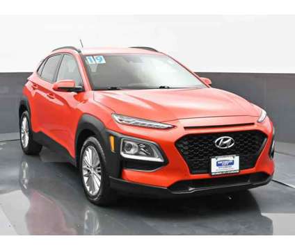 2019 Hyundai Kona SEL is a Orange 2019 Hyundai Kona SEL SUV in Michigan City IN