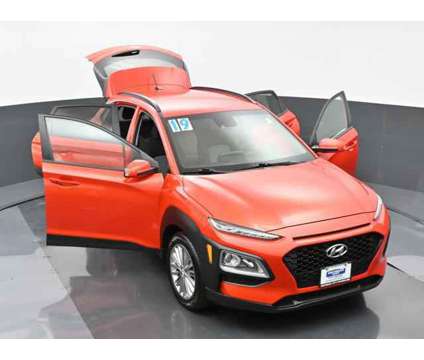 2019 Hyundai Kona SEL is a Orange 2019 Hyundai Kona SEL SUV in Michigan City IN