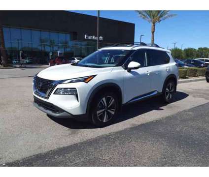 2021 Nissan Rogue SL FWD is a White 2021 Nissan Rogue SL Car for Sale in Gilbert AZ