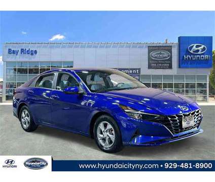 2022 Hyundai Elantra SE is a Blue 2022 Hyundai Elantra SE Sedan in Brooklyn NY