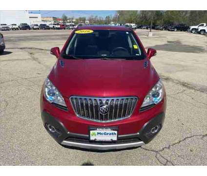 2016 Buick Encore Leather is a Red 2016 Buick Encore Leather SUV in Dubuque IA