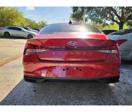 2022 Hyundai Elantra SEL is a Red 2022 Hyundai Elantra Sedan in Fort Lauderdale FL