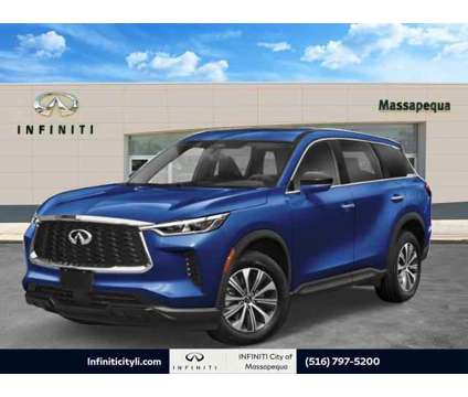 2025 Infiniti QX60 PURE AWD is a Blue 2025 Infiniti QX60 Pure SUV in Massapequa NY