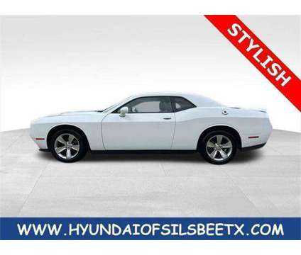 2021 Dodge Challenger SXT is a White 2021 Dodge Challenger SXT Coupe in Silsbee TX