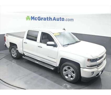 2018 Chevrolet Silverado 1500 2LZ is a White 2018 Chevrolet Silverado 1500 2LZ Truck in Dubuque IA