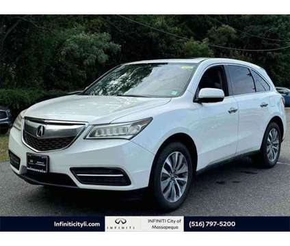 2015 Acura MDX Technology Package is a White 2015 Acura MDX Technology SUV in Massapequa NY