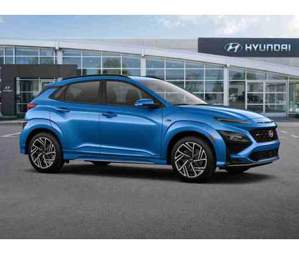 2022 Hyundai Kona N Line is a Blue 2022 Hyundai Kona SUV in Bowie MD