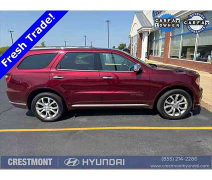 2018 Dodge Durango Citadel AWD is a Red 2018 Dodge Durango Citadel SUV in Brunswick OH