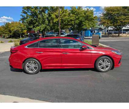 2018 Hyundai Sonata Limited is a Red 2018 Hyundai Sonata Limited Sedan in Sandy UT