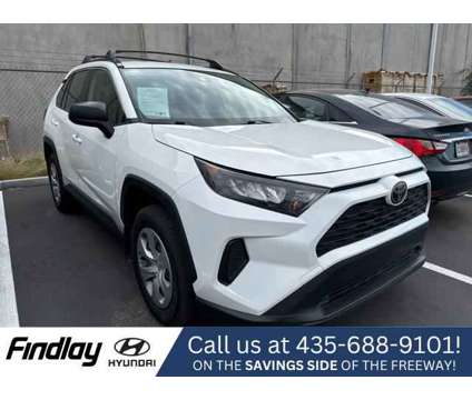 2019 Toyota RAV4 LE is a White 2019 Toyota RAV4 LE SUV in Saint George UT