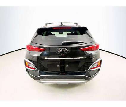 2021 Hyundai Kona Ultimate is a Black 2021 Hyundai Kona Ultimate SUV in Madison WI