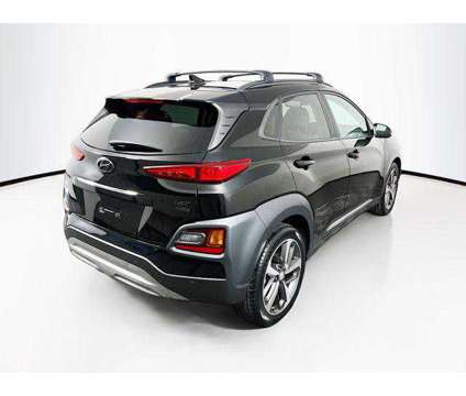 2021 Hyundai Kona Ultimate is a Black 2021 Hyundai Kona Ultimate SUV in Madison WI