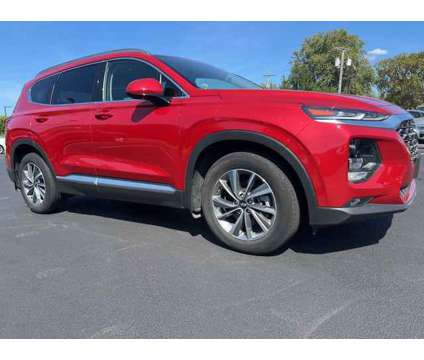 2020 Hyundai Santa Fe SEL is a Red 2020 Hyundai Santa Fe SE SUV in Highland IN