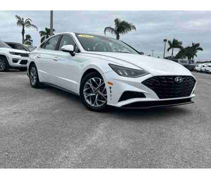 2021 Hyundai Sonata SEL is a White 2021 Hyundai Sonata Sedan in Stuart FL