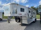 2000 Exiss Trailers 3H W/ Weekender Pkg 3 horses