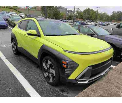 2024 Hyundai Kona Limited is a Yellow 2024 Hyundai Kona Limited SUV in Newnan GA