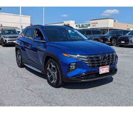 2022 Hyundai Tucson Limited is a Blue 2022 Hyundai Tucson Limited SUV in Catonsville MD