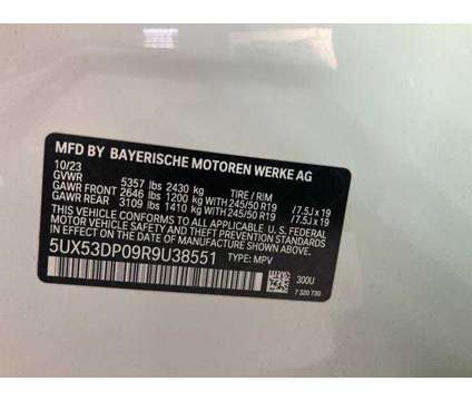 2024 BMW X3 xDrive30i is a White 2024 BMW X3 xDrive30i SUV in Brooklyn NY