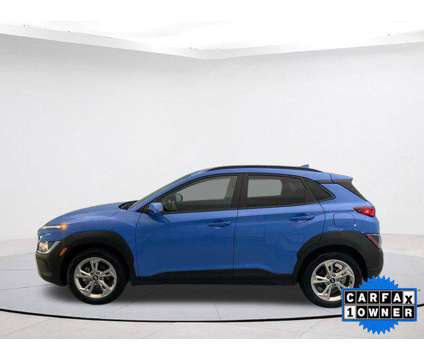 2022 Hyundai Kona SEL is a Blue 2022 Hyundai Kona SEL SUV in Jacksonville NC