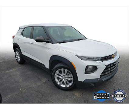 2021 Chevrolet TrailBlazer FWD LS is a White 2021 Chevrolet trail blazer SUV in Calumet City IL