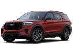 2025 Ford Explorer Red, new