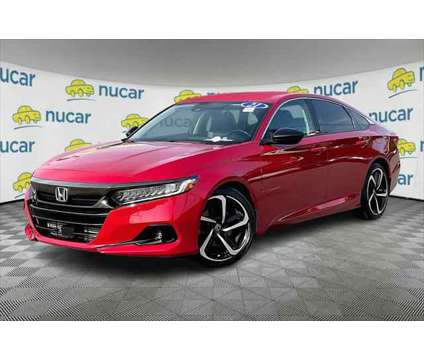 2021 Honda Accord Sport Special Edition is a Red 2021 Honda Accord Sport Car for Sale in Norwood MA