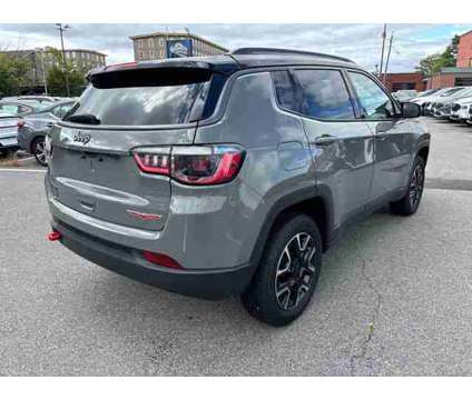 2021 Jeep Compass Trailhawk 4X4 is a Grey 2021 Jeep Compass Trailhawk SUV in Fall River MA