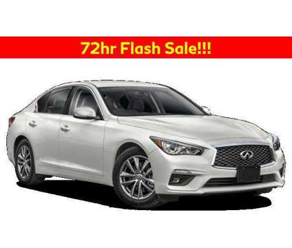 2024 Infiniti Q50 LUXE is a White 2024 Infiniti Q50 Sedan in Stuart FL