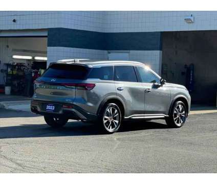 2023 Infiniti QX60 LUXE AWD is a Grey 2023 Infiniti QX60 Luxe SUV in Indianapolis IN