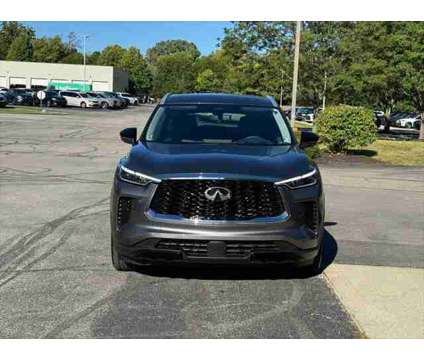 2023 Infiniti QX60 LUXE AWD is a Grey 2023 Infiniti QX60 Luxe SUV in Indianapolis IN