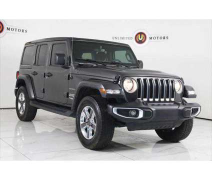 2022 Jeep Wrangler Unlimited Unlimited Sahara is a Grey 2022 Jeep Wrangler Unlimited SUV in Westfield IN