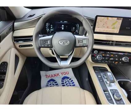 2024 Infiniti QX60 LUXE AWD is a Black 2024 Infiniti QX60 Luxe SUV in Newark DE