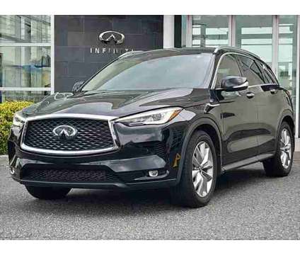 2021 Infiniti QX50 LUXE AWD is a Black 2021 Infiniti QX50 Luxe Station Wagon in Newark DE