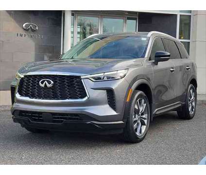 2024 Infiniti QX60 LUXE AWD is a Grey 2024 Infiniti QX60 Luxe SUV in Newark DE