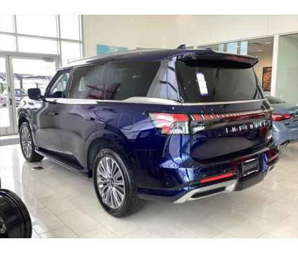 2025 Infiniti QX80 LUXE AWD is a Blue 2025 Infiniti QX80 SUV in Dacono CO