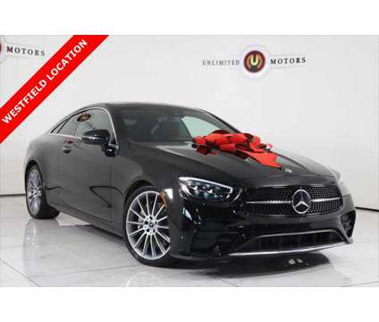 2022 Mercedes-Benz E-Class E 450 is a Black 2022 Mercedes-Benz E Class Coupe in Westfield IN