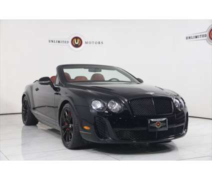 2012 Bentley Continental Supersports Base is a Black 2012 Bentley Continental Supersports Base Convertible in Westfield IN