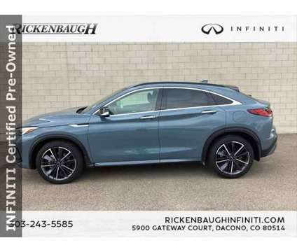 2023 Infiniti QX55 ESSENTIAL AWD is a Grey 2023 Station Wagon in Dacono CO