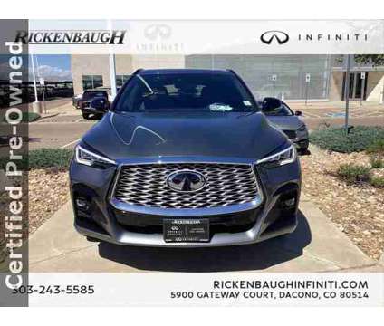 2023 Infiniti QX55 ESSENTIAL AWD is a Grey 2023 Station Wagon in Dacono CO