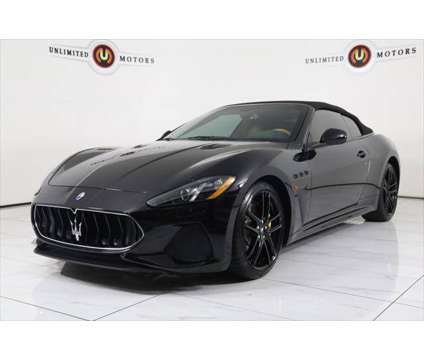 2018 Maserati GranTurismo MC is a Black 2018 Maserati GranTurismo MC Convertible in Westfield IN